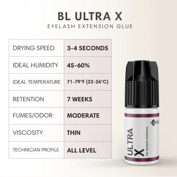 BL Lashes Ultra X Glue for Eyelash Extensions